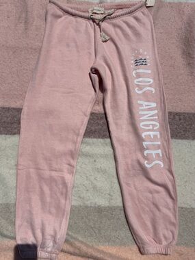 Los Angeles Pink Kids Sweatpants -OCEAN DRIVE Brand